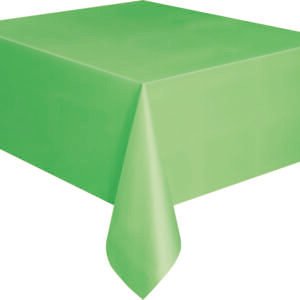 LIME GREEN TABLECOVR 54X108 IN