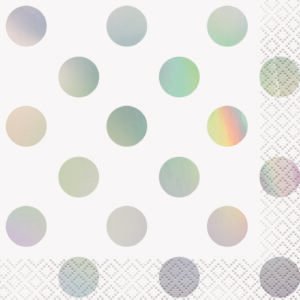 16 IRIDESCENT DOT BEV NAP-FSI