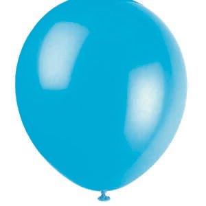 10 12'' TEAL BALLOONS
