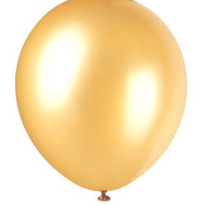 8 12'' GOLD PRLZD BLLNS