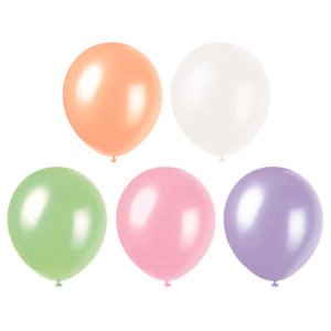 8 12'' ASST. PASTEL PRLZD BLL