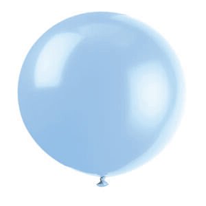6 36'' PREM COOL BLUE BLLNS