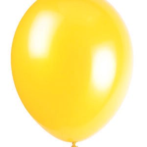 50 12" CANARY YELLOW PREM BLLN