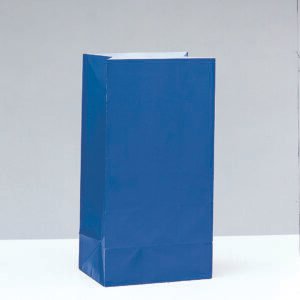 12 PPR PARTY BAGS -ROYAL BLUE