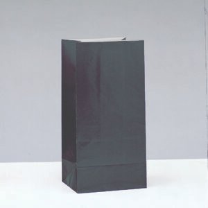 12 PPR PARTY BAGS -BLACK