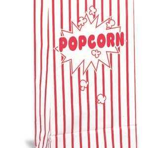 10 PPR PARTY BAGS-POPCORN