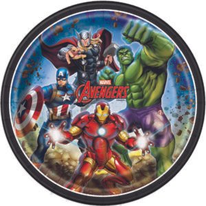 8 AVENGERS 9" PLT