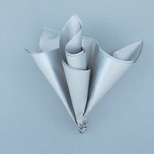 5 SILVER MET TISSUE SHEETS