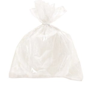 6 LGE CELLO BAGS CLEAR 16X20''