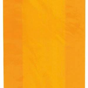 30 ORANGE CELLO BAGS 11" X 5"