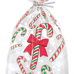 20 CANDY CANE CELLO BAGS