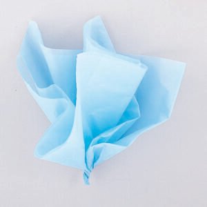 10 BABY BLUE TISSUE SHEETS