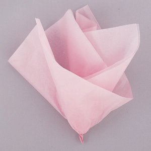 10 PASTEL PINK TISSUE SHEETS