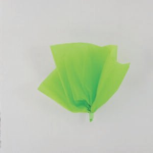 10 LIME GREEN TISSUE SHEETS