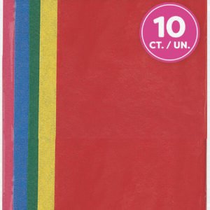 10 ASSORTED TISSUE SHEETS