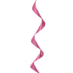 3 HOT PINK STAR HANG SWIRL-26"