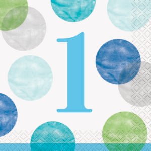 16 BLU DOTS 1BD BEV NAP