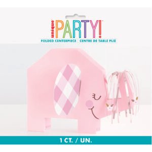 PINK FLRL ELEPHANT FLD CNTRPC