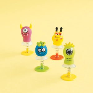4 CUTE MNSTR SPRNG POP UP TOYS