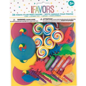 FESTIVE PINATA FILLER 36PC FAV