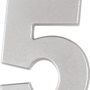 SLVR #5 SPARKLER BDY CANDLE