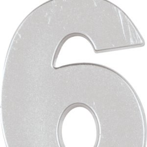 SLVR #6 SPARKLER BDY CANDLE